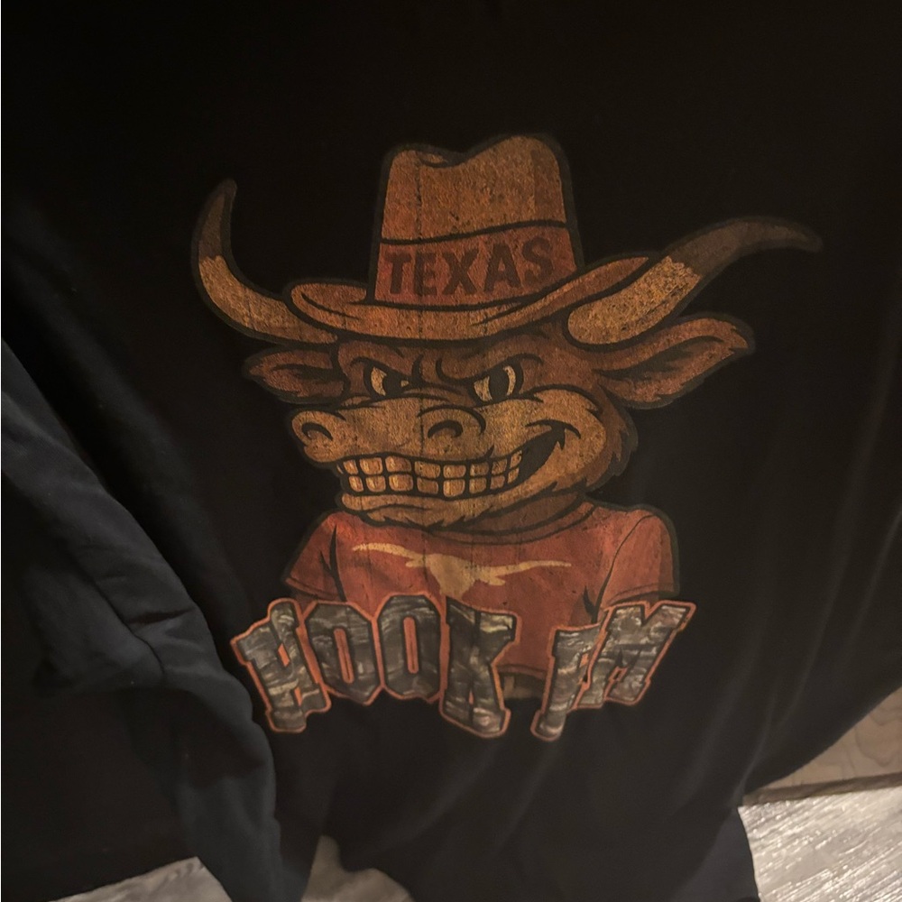 Texas Longhorn Black T-Shirt (2XL)